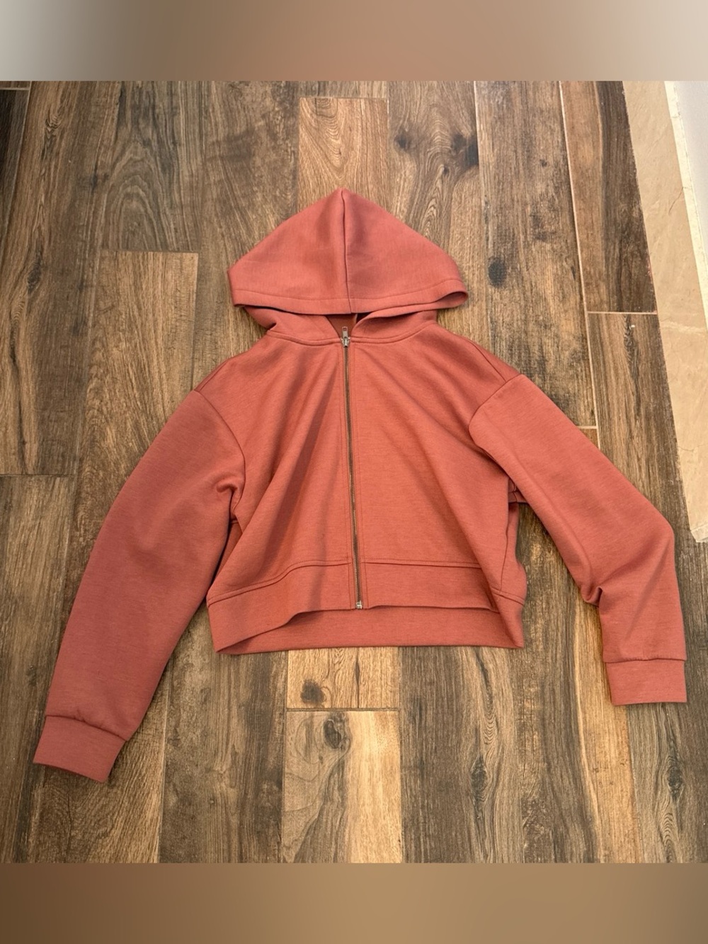 Brand New Day Cropped Zip Up Jacket